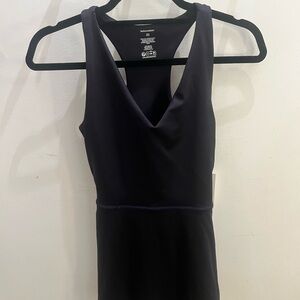 Reformation Black Sleeveless workout Dress